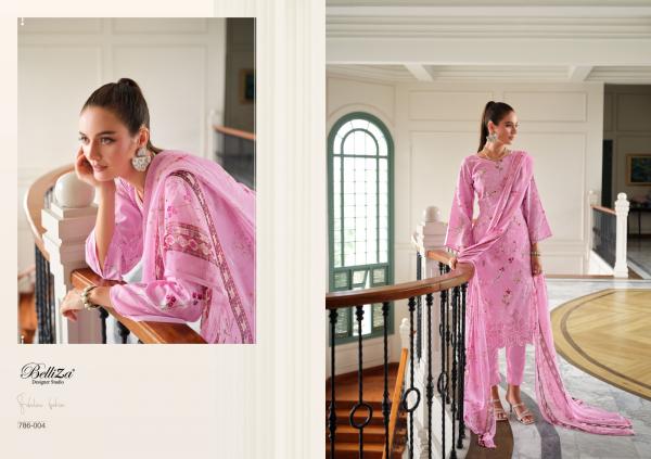 Belliza Florence Digital Printed Designer Dress Material Collection